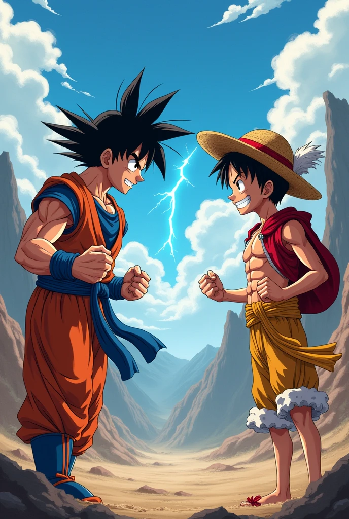 Goku versus luffy