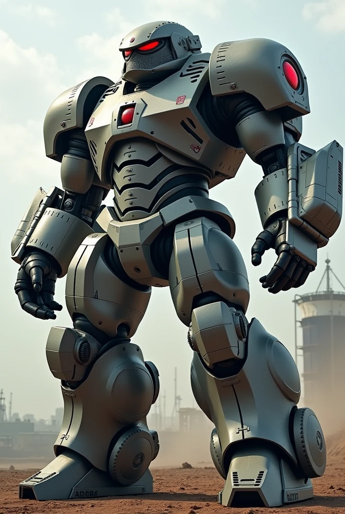Physical Description of the Iron Monk:
Size and proportions: Iron Monger's armor is much larger and more robust than Iron Man's.. She is approximately 3 meters tall, making Obadiah Stane gigantic when inside it. Its proportions are voluminous and muscular, designed to intimidate and crush opponents.
Cor e Material: The armor is made of heavy metal, with a predominantly gray or silver coloration, which gives it a cold, industrial appearance. The surface is solid and reinforced, with thick plates that seem impenetrable.
Helmet and Head: The Iron Monger's helmet is large and angular in shape., almost rectangular, with bright red eyes. The mouth is represented by a ventilation grille, which gives the helmet a menacing appearance. It is designed to look like a more aggressive and streamlined version of Iron Man's helmet..
members: The armor's arms and legs are thick, with large visible pistons and gears that suggest brute strength. The hands have thick, articulated fingers, designed to crush and manipulate objects with ease.
canons: The Iron Monger's armor is equipped with several integrated weapons. The most notable are the shoulder-mounted missile launcher and the energy cannons built into the arms.. These weapons give the armor a formidable offensive capability..
motion: Despite its size, the Iron Monk can still move with a certain mechanical agility, but his movements are slower and heavier compared to Iron Man's armor.