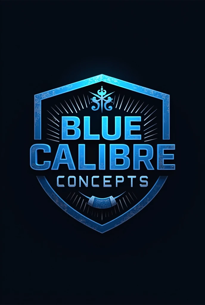 I'm seeking a bold and aggressive logo for my firearms training and consulting company, "Blue Calibre Concepts LLC." The logo should reflect the nature of the firearms training industry and incorporate elements such as firearms, tactical gear, and bullets.

Key Requirements:
- A design that is both modern and sleek, yet bold and aggressive
- Inclusion of elements related to firearms training
- Use of the company name within the logo
- A color scheme of blue and black or grays