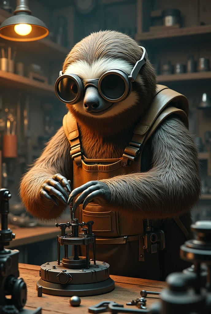 Make me an engineer sloth