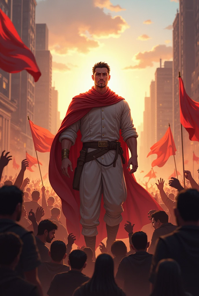 As his minor victories piled up, the people's morale rose.