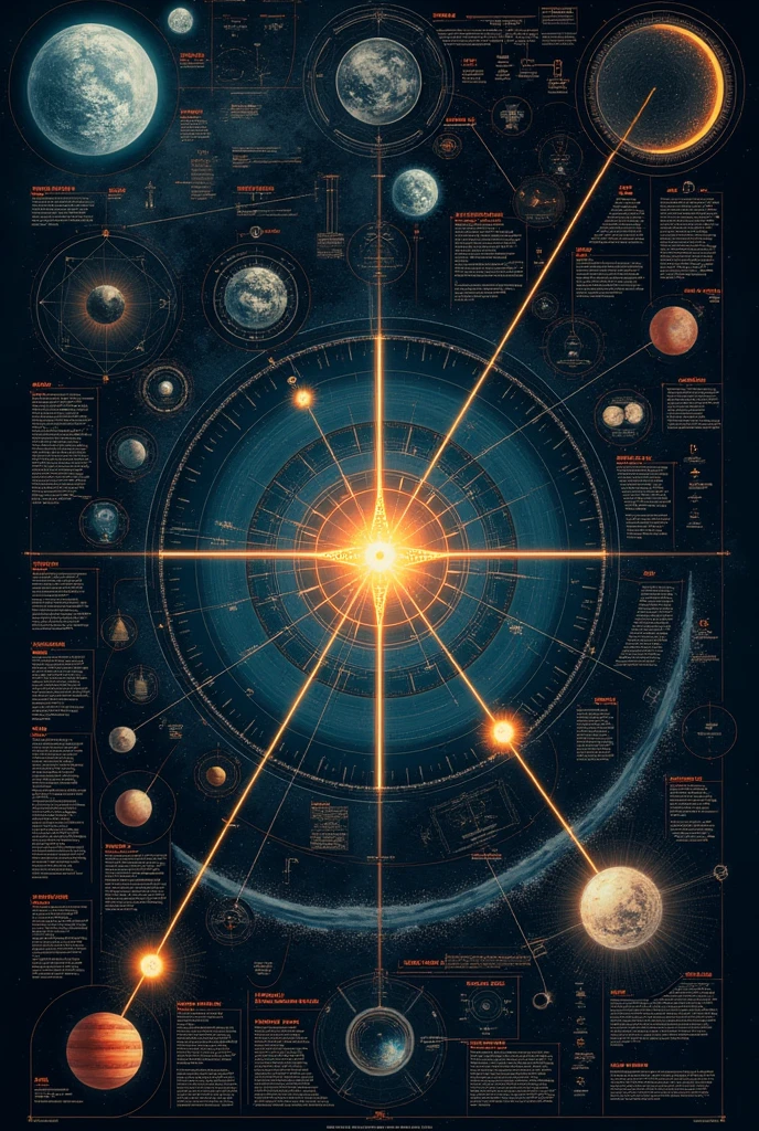 Create a diagram of the theory of relativity
