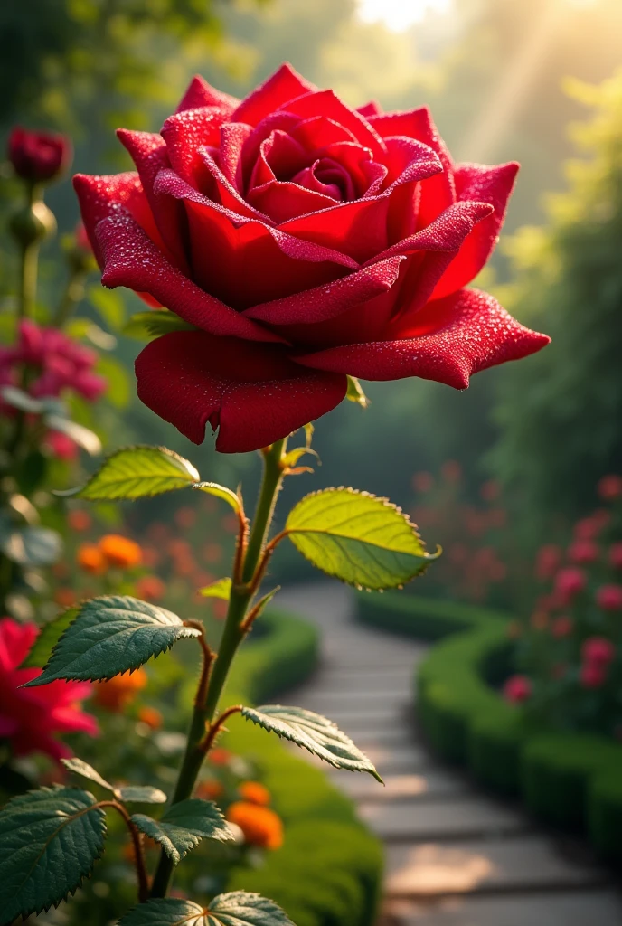 Rose in the gardens❤️❤️