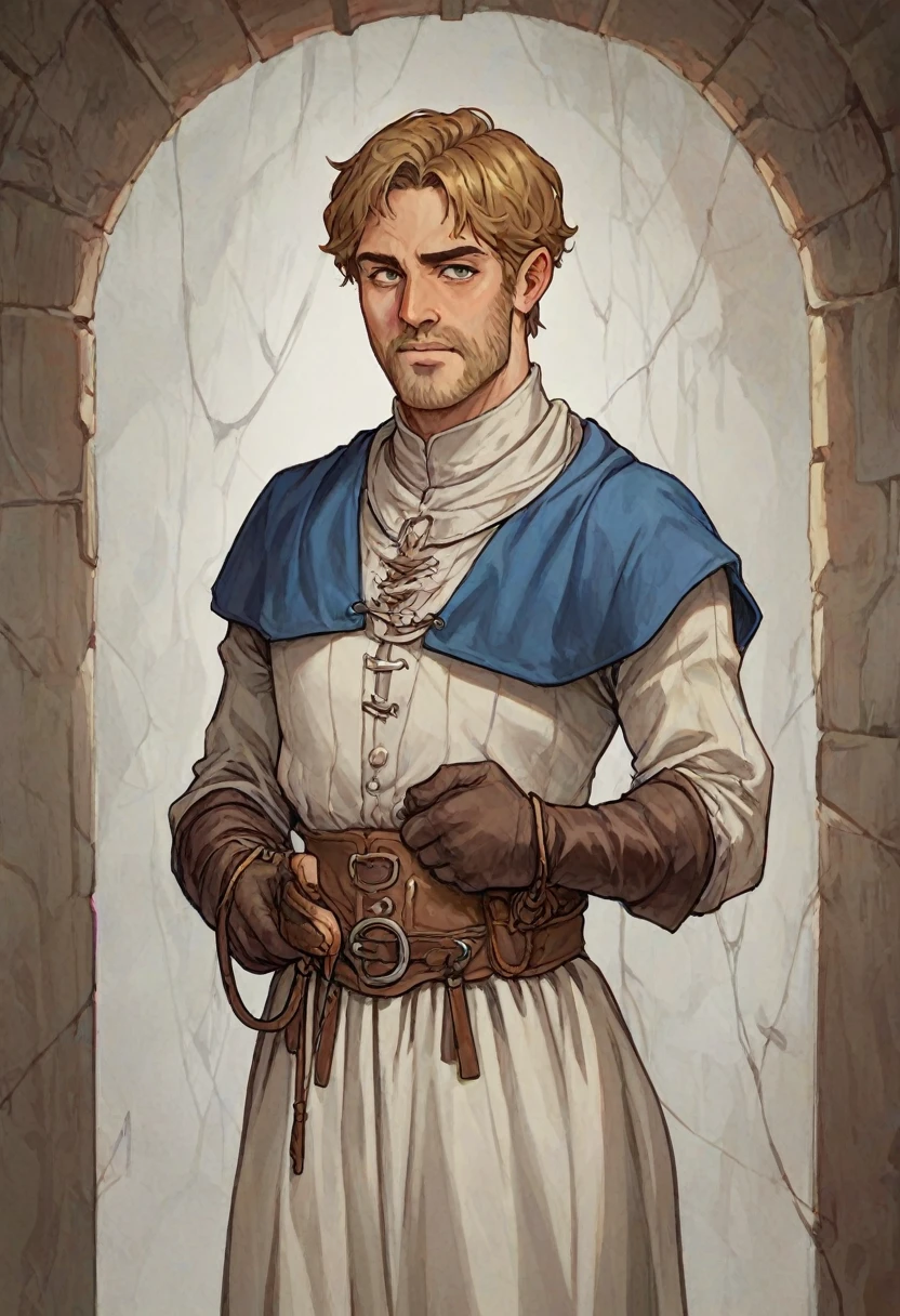 medieval monk man medieval monk clothing.