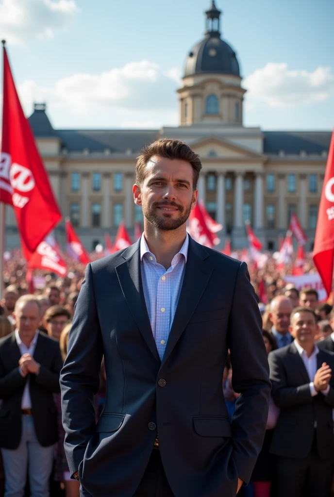 Announcement of candidate for federal deputy Miguel Senna 