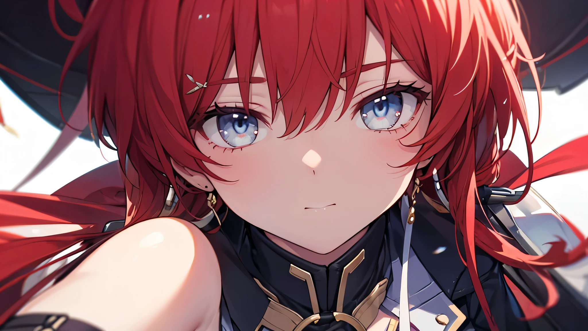 Highest quality、Best image quality、masterpiece、Highest quality, Very detailed,,One person, One personで,full_body,big_Thighs,red_sword,Face close-up:0.8, 