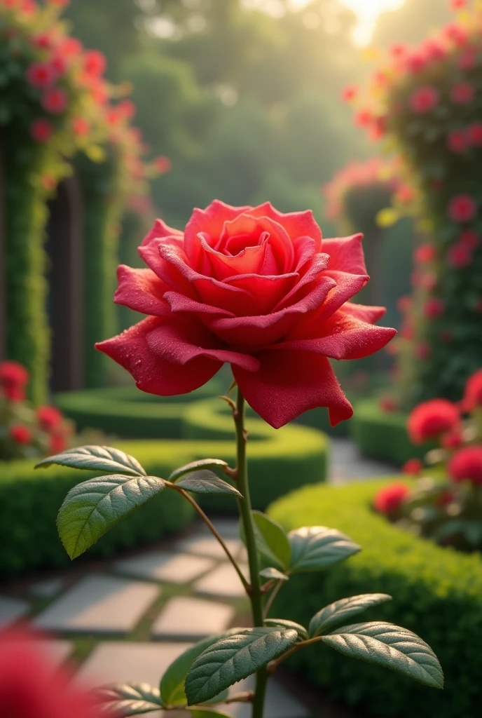 Rose in the gardens❤️🩹❤️🩹🌹