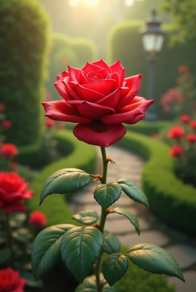 Rose in the gardens❤️‍🩹❤️‍🩹🌹