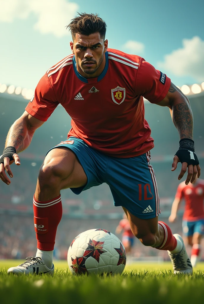 male football player
