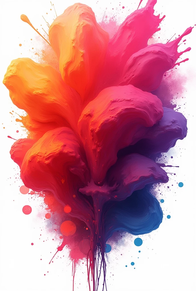 create a paint stain in png