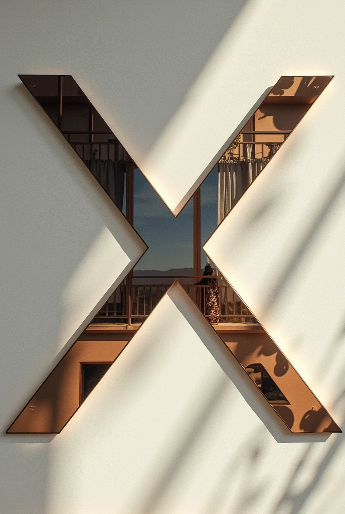 An image from a magazine with two x's in the center as if it were a Roman number 20
