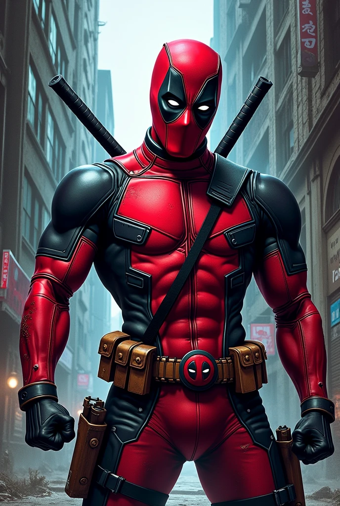 dead pool graphic art