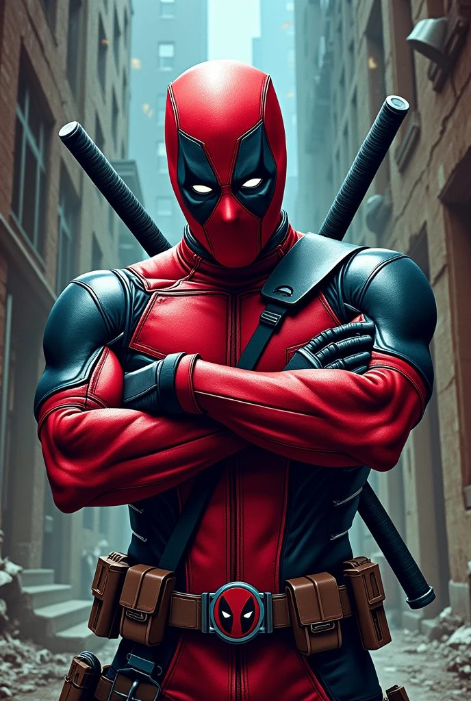 dead pool graphic art