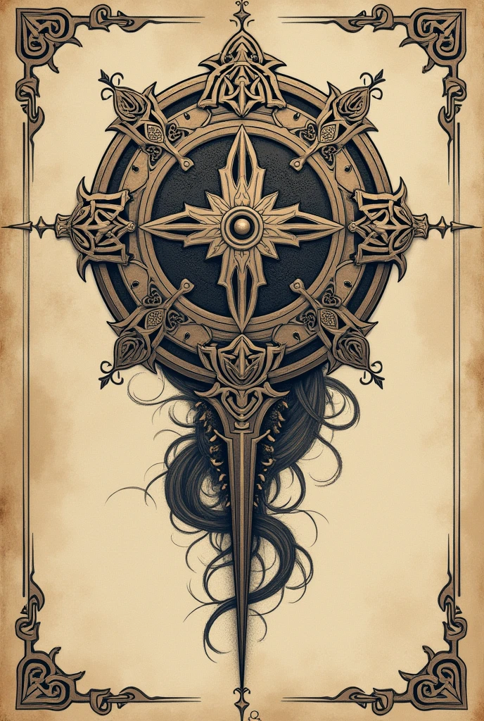 medieval tattoo design