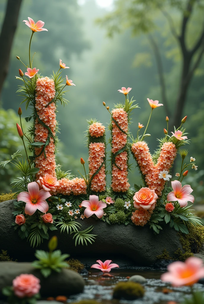 Generate an image where the name Lily appears with a very very beautiful decoration