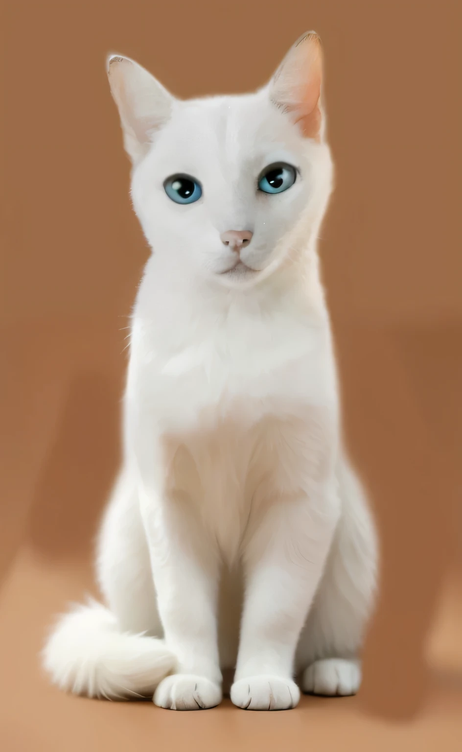 a very cute furry dog, hairs drawn like cartoon, perfectly drawn eyes, eyes like a cartoon drawing, beautiful eyes, perfect eyes, she is very happy, she is smiling, the image is very detailed