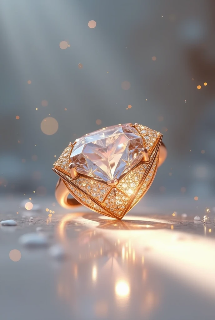 Please create a beautiful logo of imitation jewelry