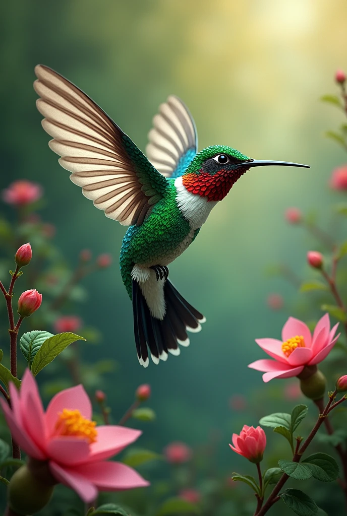 Hummingbird symbolizing community