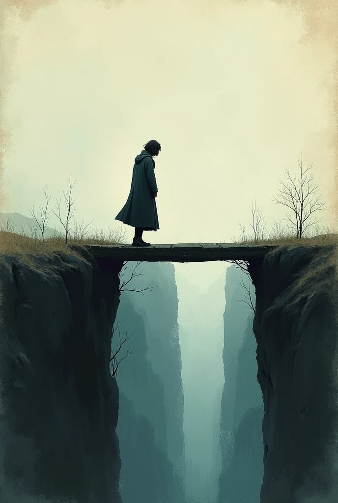Book cover for emotional book cutting the bridge