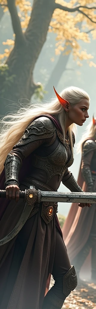 Transform into a couple of warrior elves