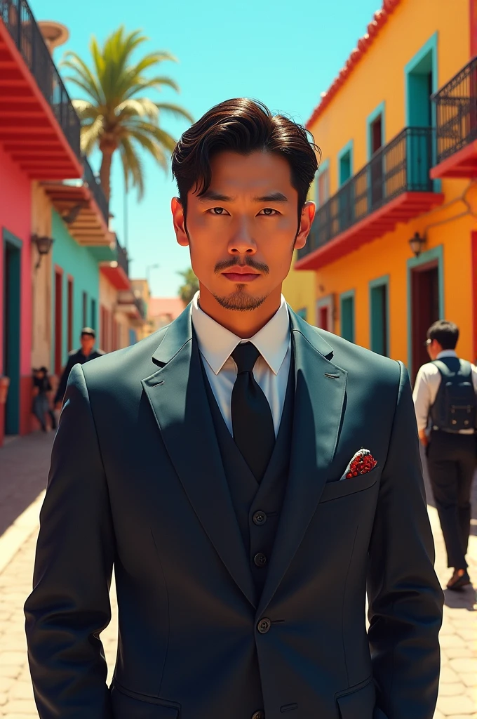 Korean actor LEE JUNG JAE in Mexico 
