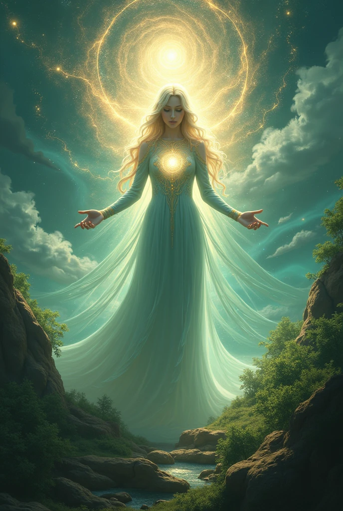 Creates the divine nature