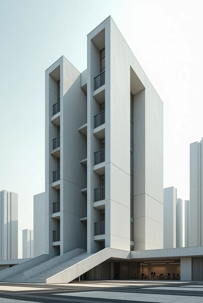 /imagine, an architecture corresponding to Functionalism/rationalism