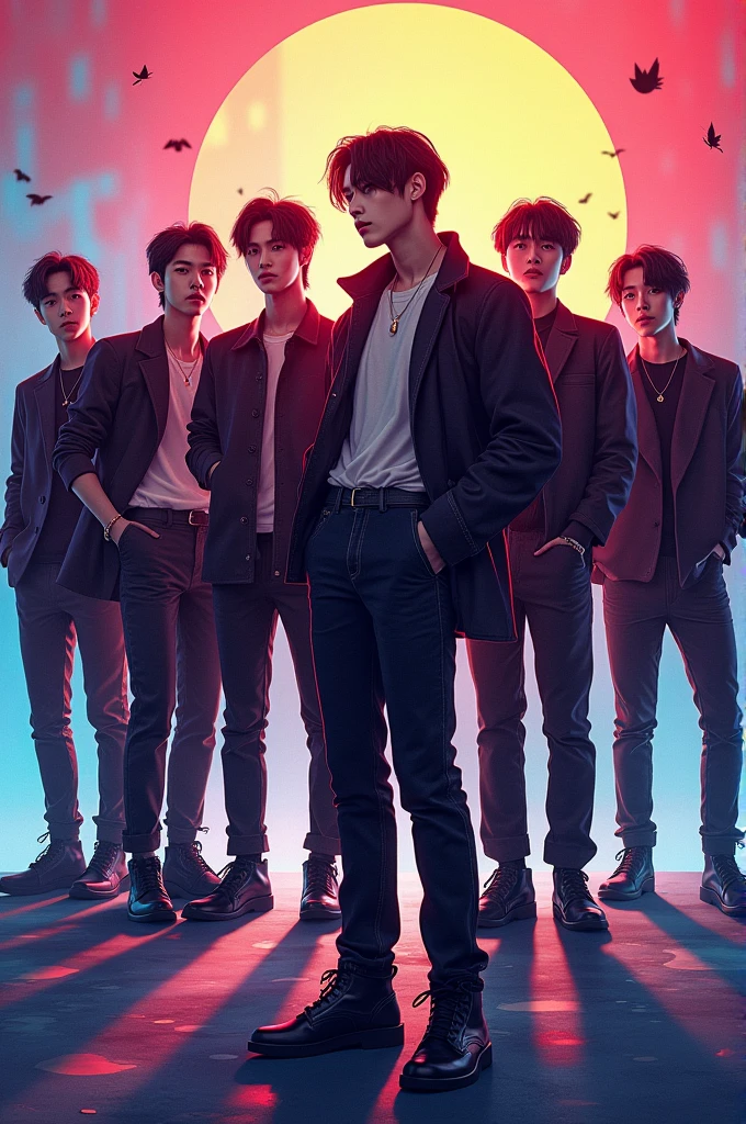 Create bts fanfic cover