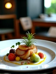 Plate a more gourmet image