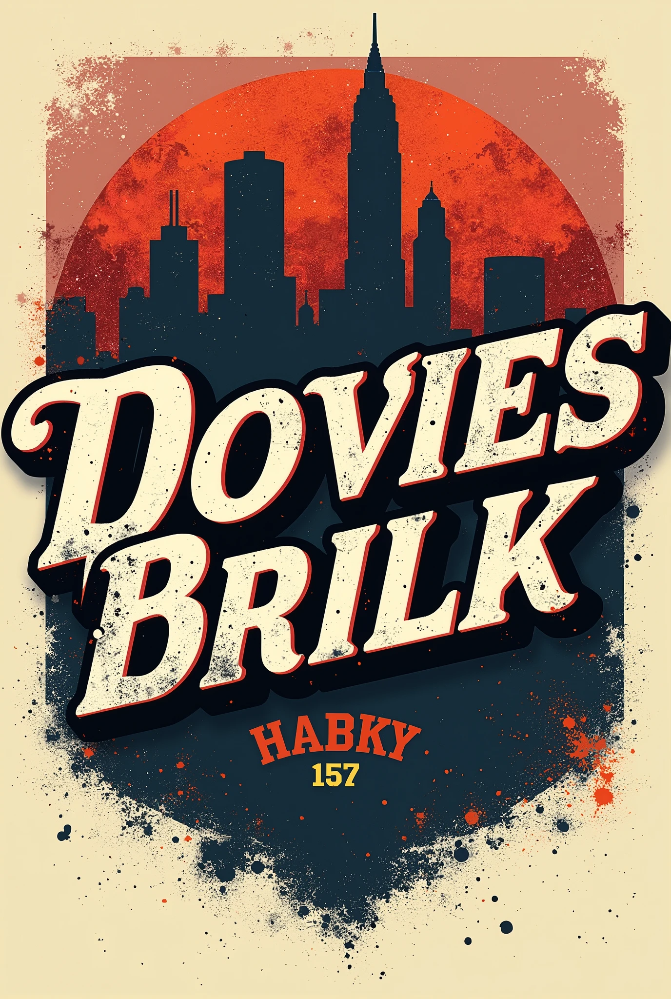 retro poster aesthetic graphic design for t shirt street wear and urban style free vector