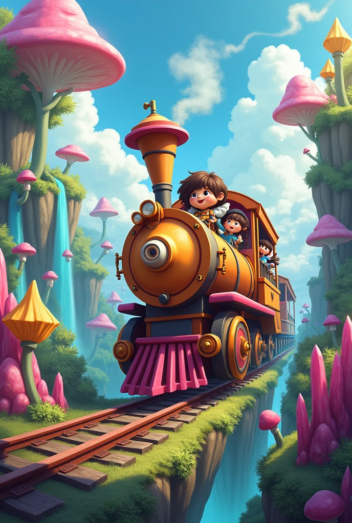 Create Shympony train picture from tik tok