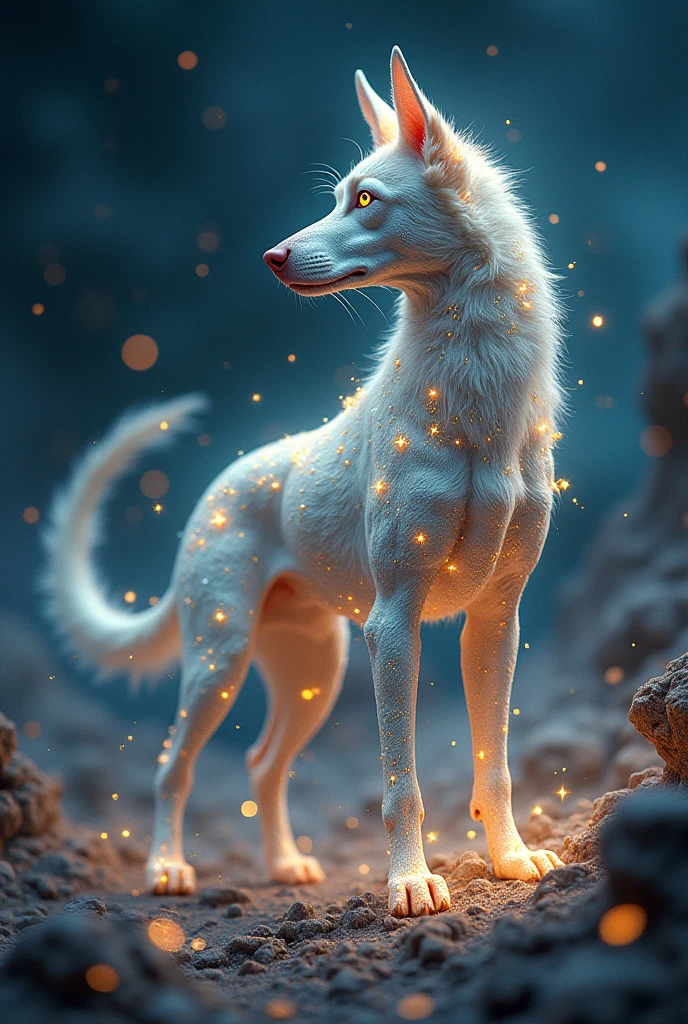 dog made from a m of virgo