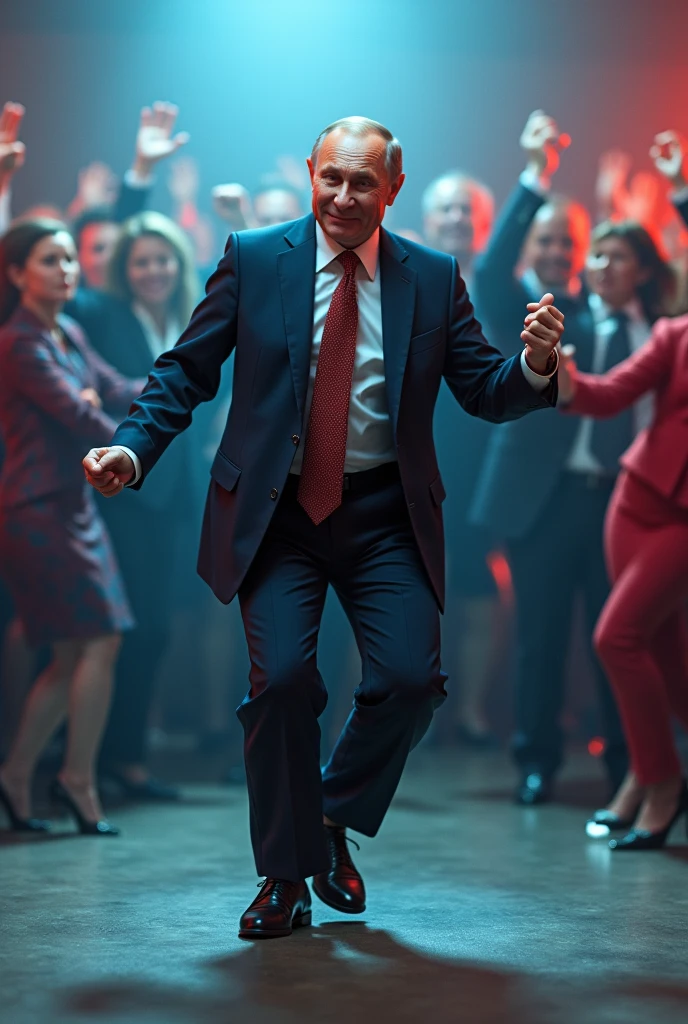 Vladimir Putin,dancing, Macarena