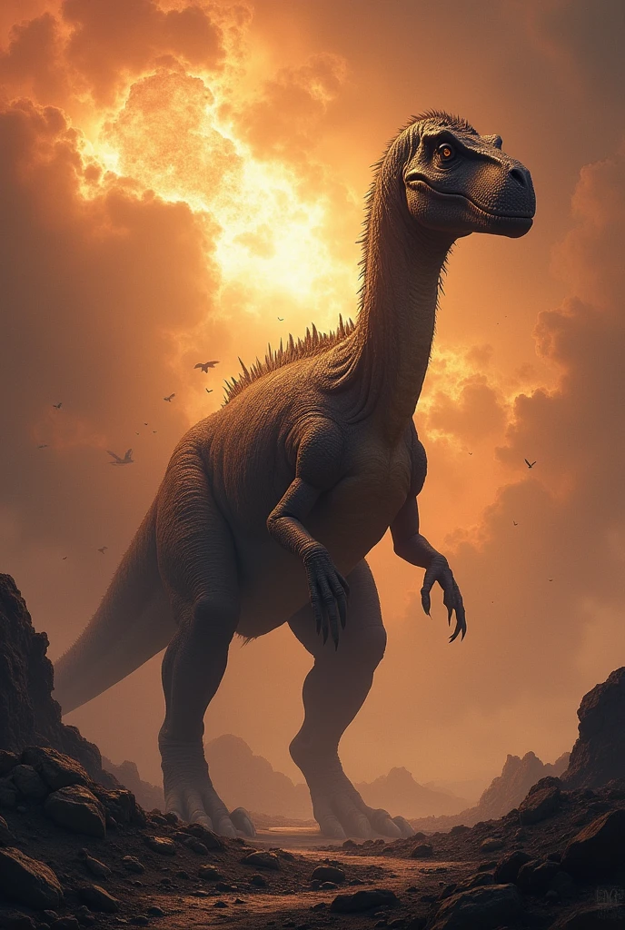 dinosaur during the end of the world