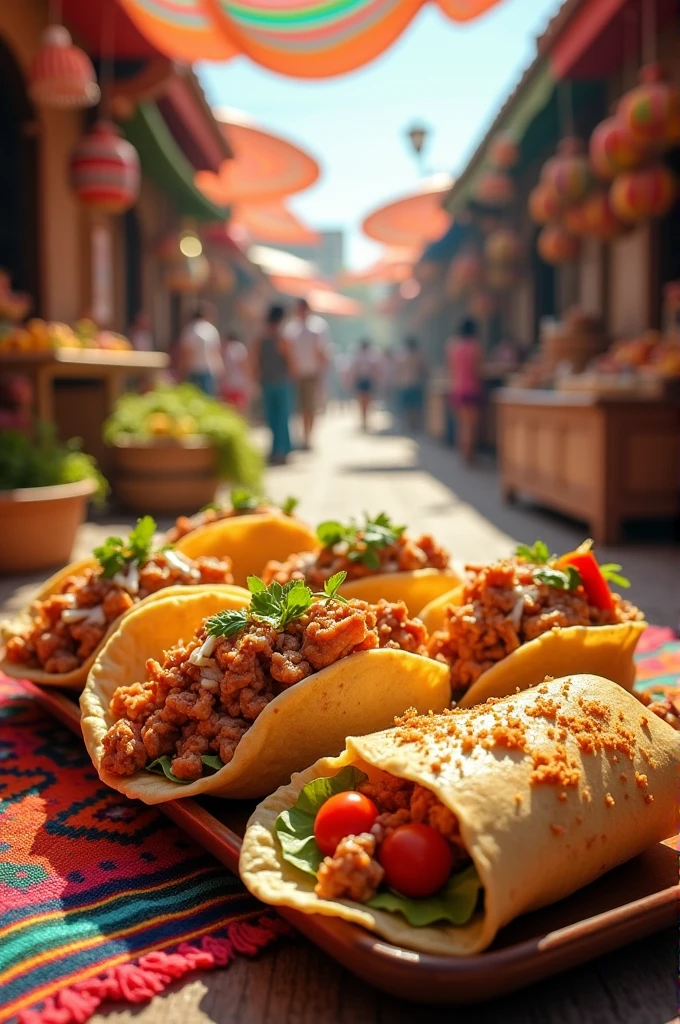 Create an antojitos advertisement