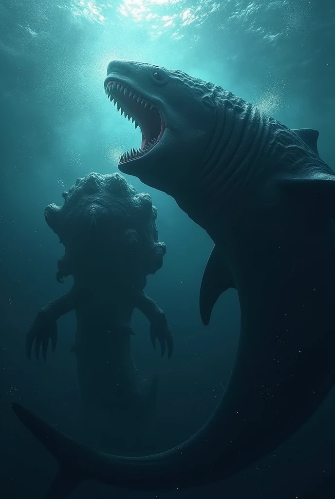 Megalodonte vs bloop