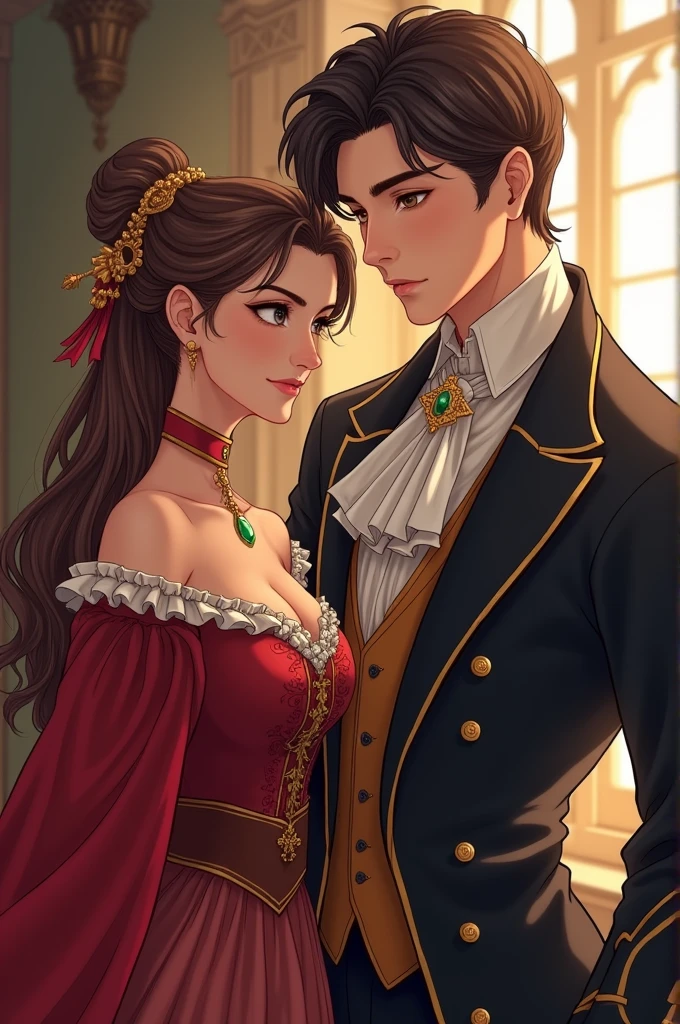 ((best quality)), ((masterpiece)), (detailed), perfect face
Anime male and female.
((Historical Fantasy Romance/Modern world))
((Young Adult))
((Paranormal Romance))
((Royal Court Fantasy))