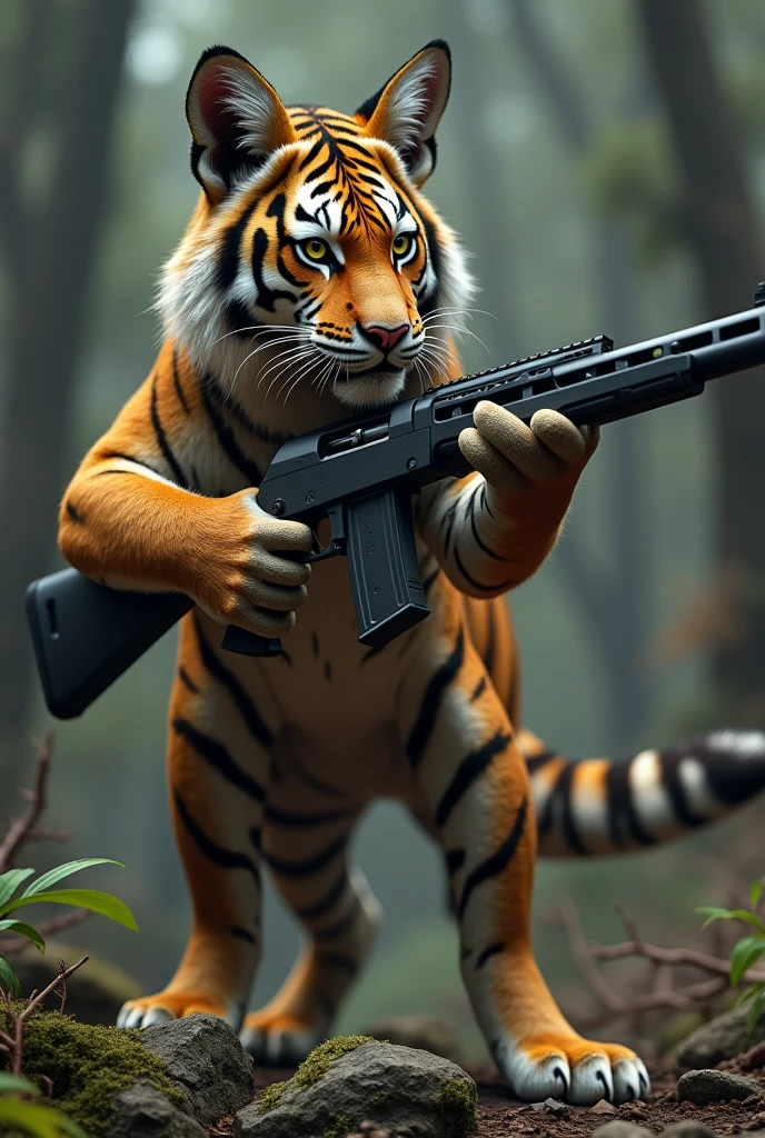 Tasmanian tiger mit dragonov