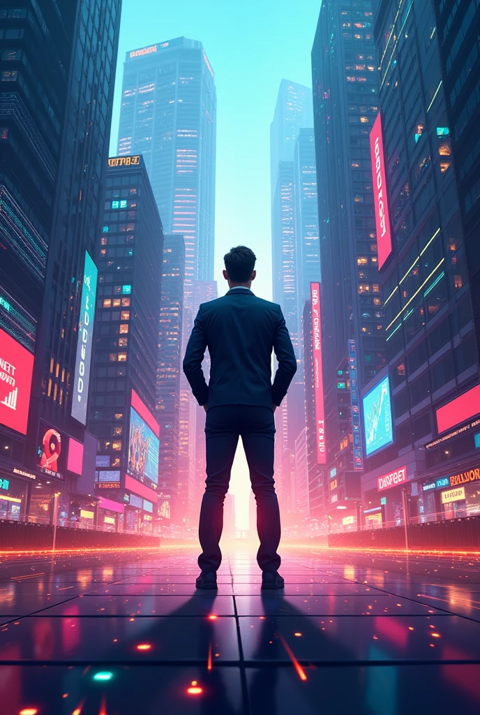 Create a screen with an entrepreneurship theme 