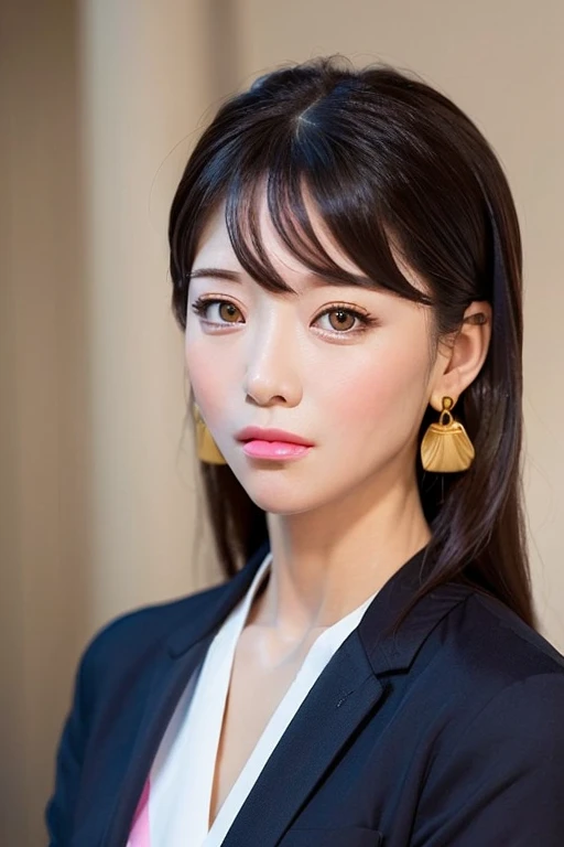 (Generated in SFW:2.0), (masterpiece, Highest quality:1.2), ((1 person)), alone,
Shortcuts, Shortcuts, Shortcuts, Crystal Earrings, Blushing, Open your mouth, Character portrait,