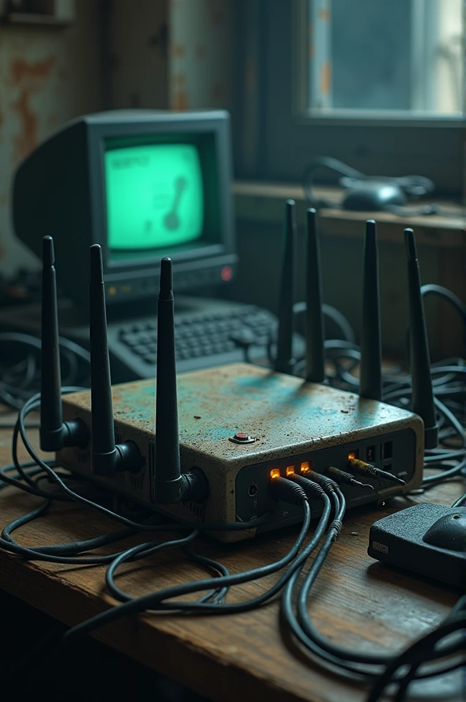 A failing router with no connection