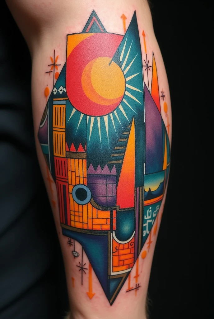 
Tattoo of the tile mosaics of the ray movement that starts in the north of Brazil, use featuringo base as imagens desse site https://www.archdaily.featuring.br/br/997637/lightning-that-splits-architecture-between-shards-and-colors-in-the-stop