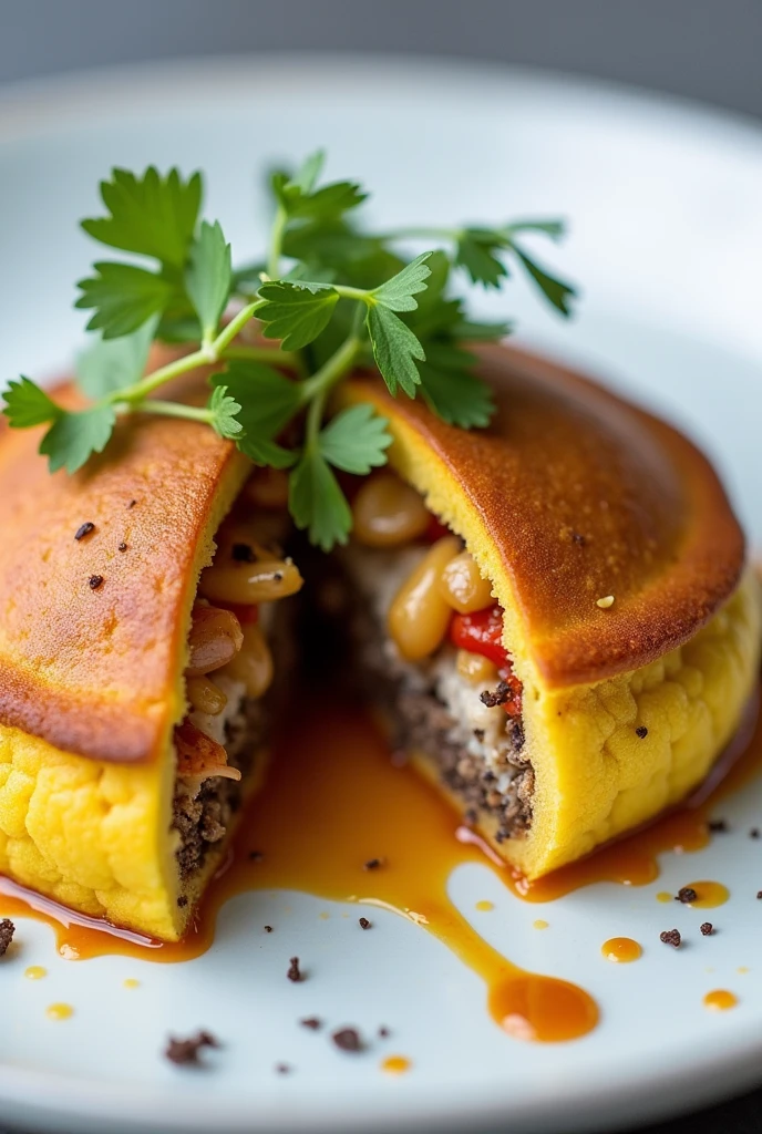 Venezuelan Arepa created by Gordon Ramsey