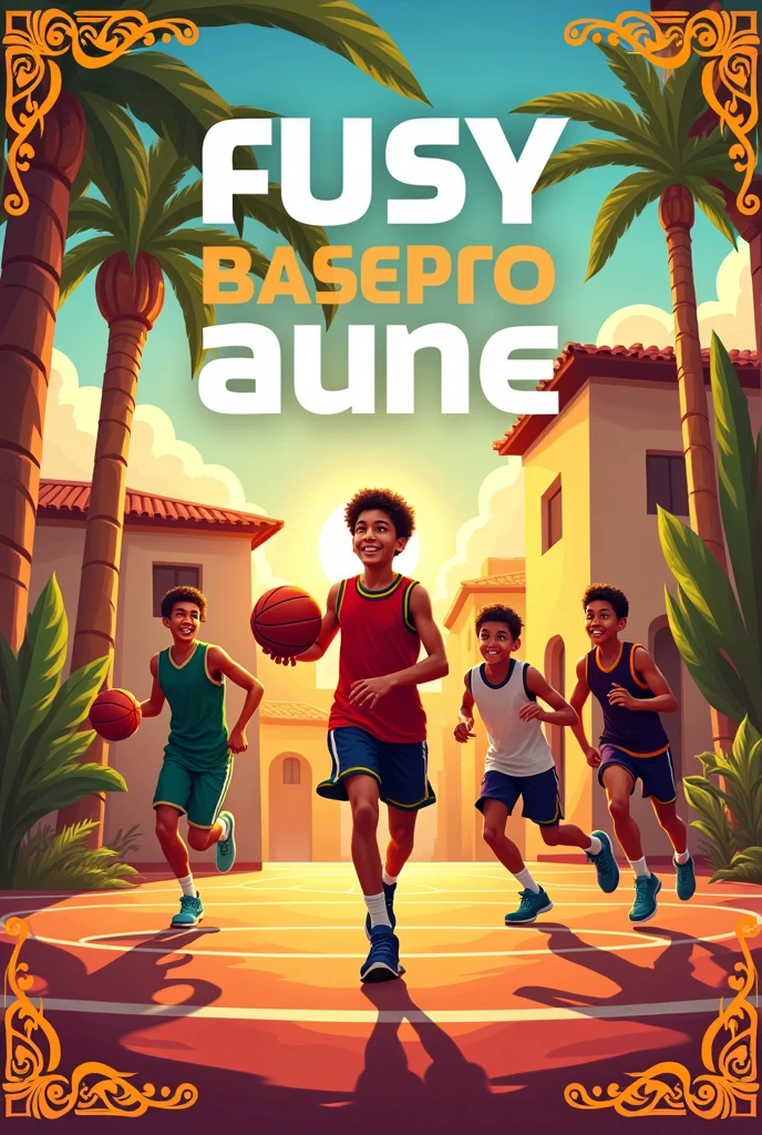 Spanish flyer for inductions to New Boys basketball school