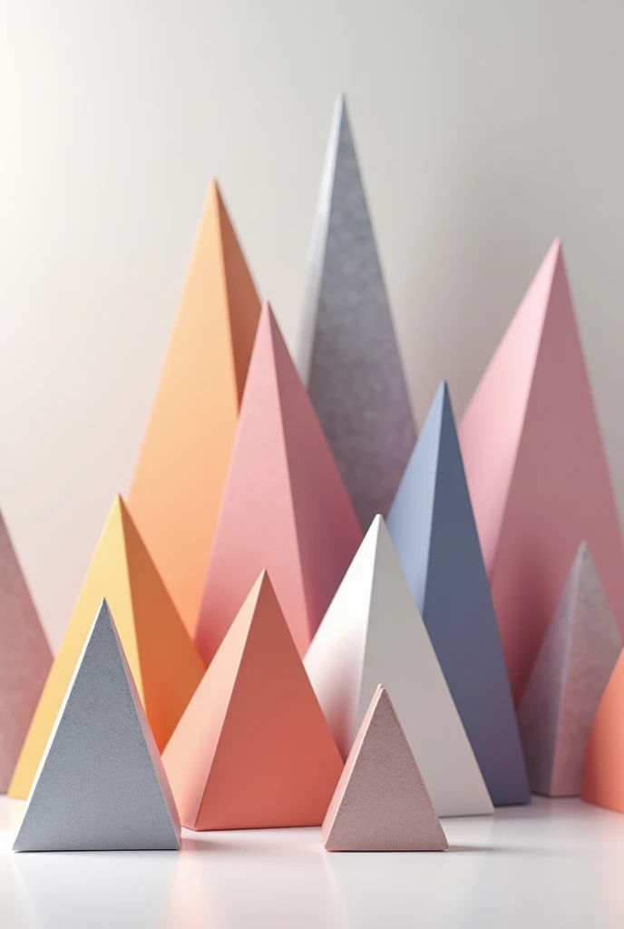Various triangular prisms
