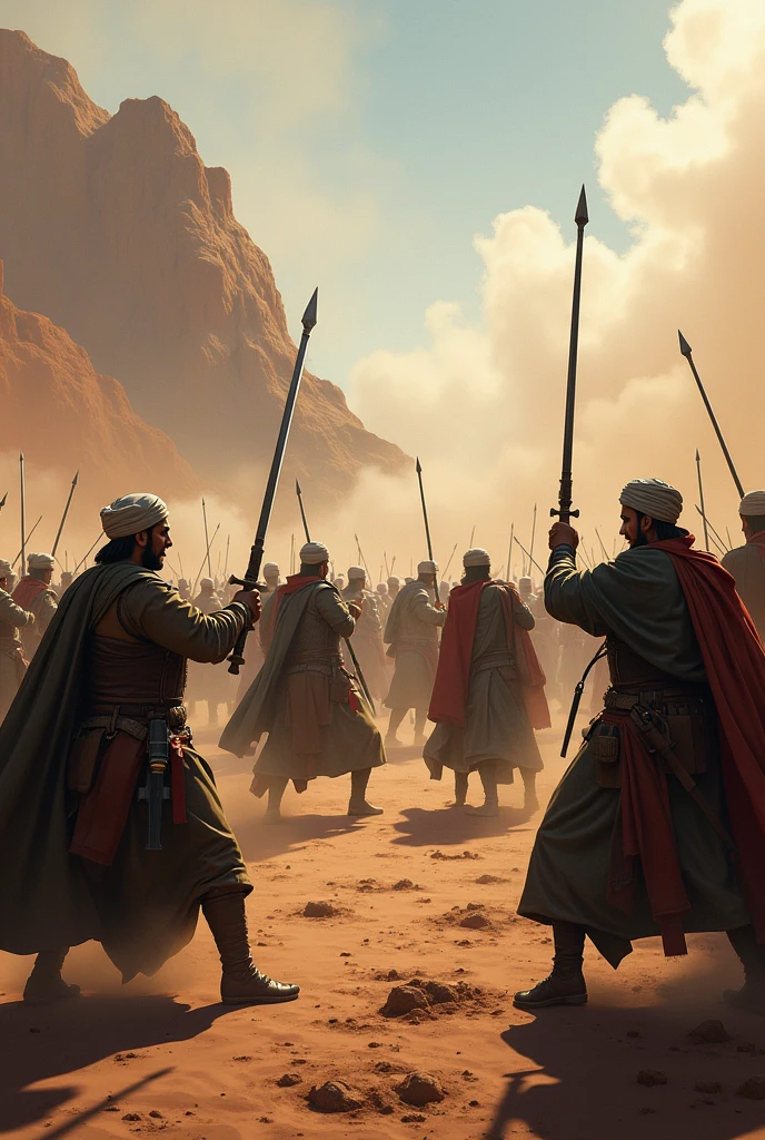 War between Arabs and Berbers