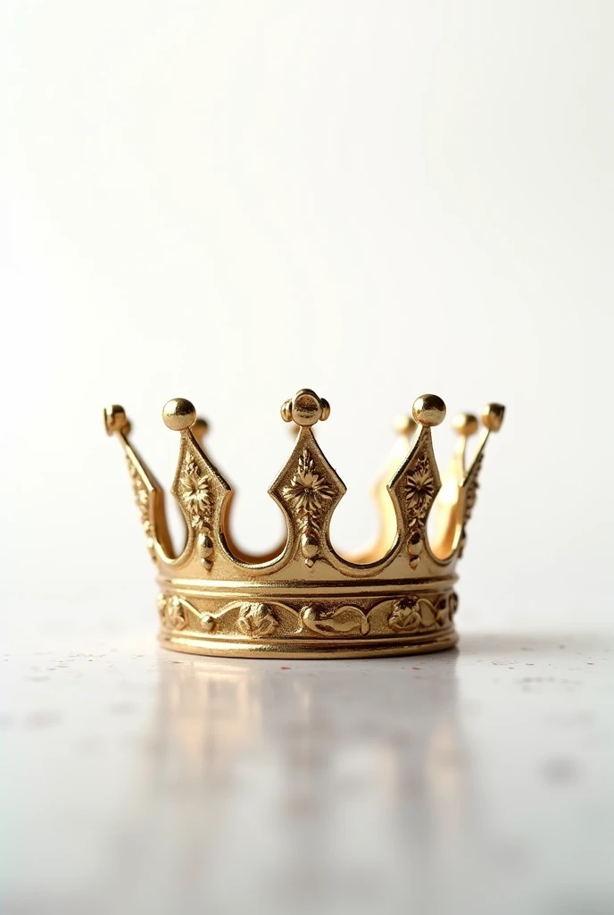 Book cover with a crown on a white background, with the title "The real challenge of love"