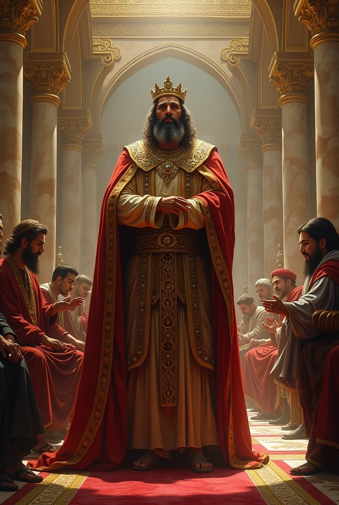 Une histoire sur le roi Salomon de la bible
