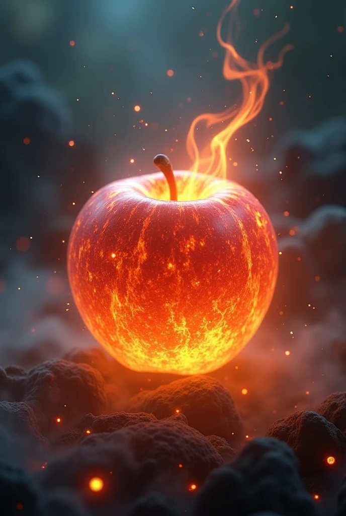 a magical fire fruit
