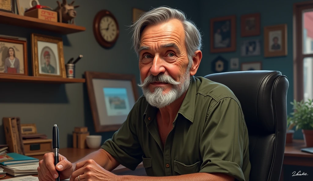 Nicholas, an old friend and part-time owner of a small online store
